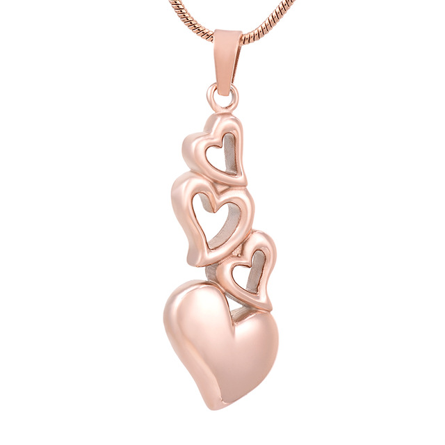 4 Hearts with Chain